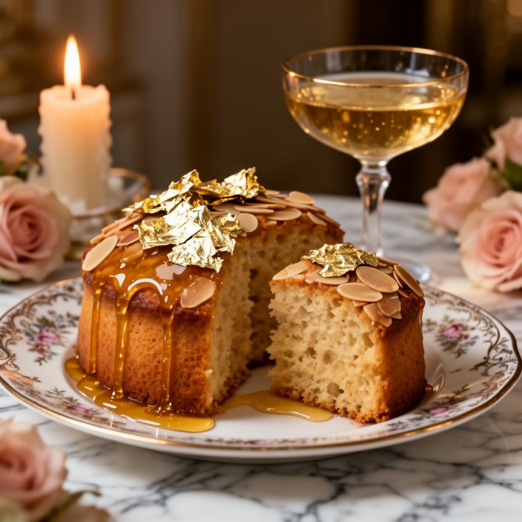 Champagne Honey Cake